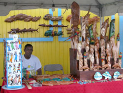 Authentically Bahamian wood carvings
