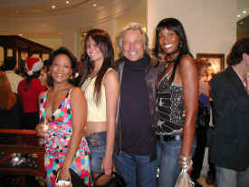 Peter Nygard with friends