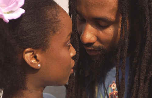 Ky-Mani Marley and Cherine Anderson in a scene from One Love