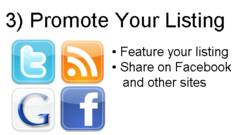 Promote Your Listing