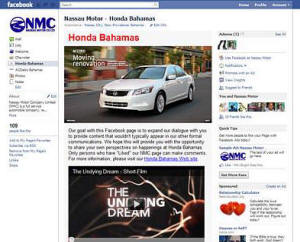 Custom Facebook Business Page