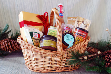 Balduccino Fine Foods offers a wide variety of creative baskets for thoughtful gift ideas and special gifts for friends and business associates.