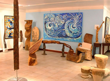 Interior of the Antonius Roberts Gallery