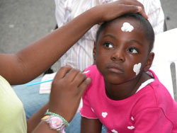 face painting