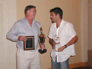 Award winners sharing a laugh