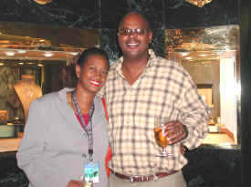 Leslie Vanderpool and festival goers