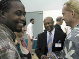 Antonius Roberts at Opening