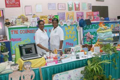 careers bahamas fair national booth awareness guidance counselling pictured month during