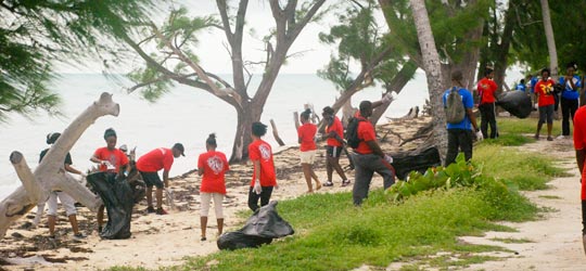 volunteers