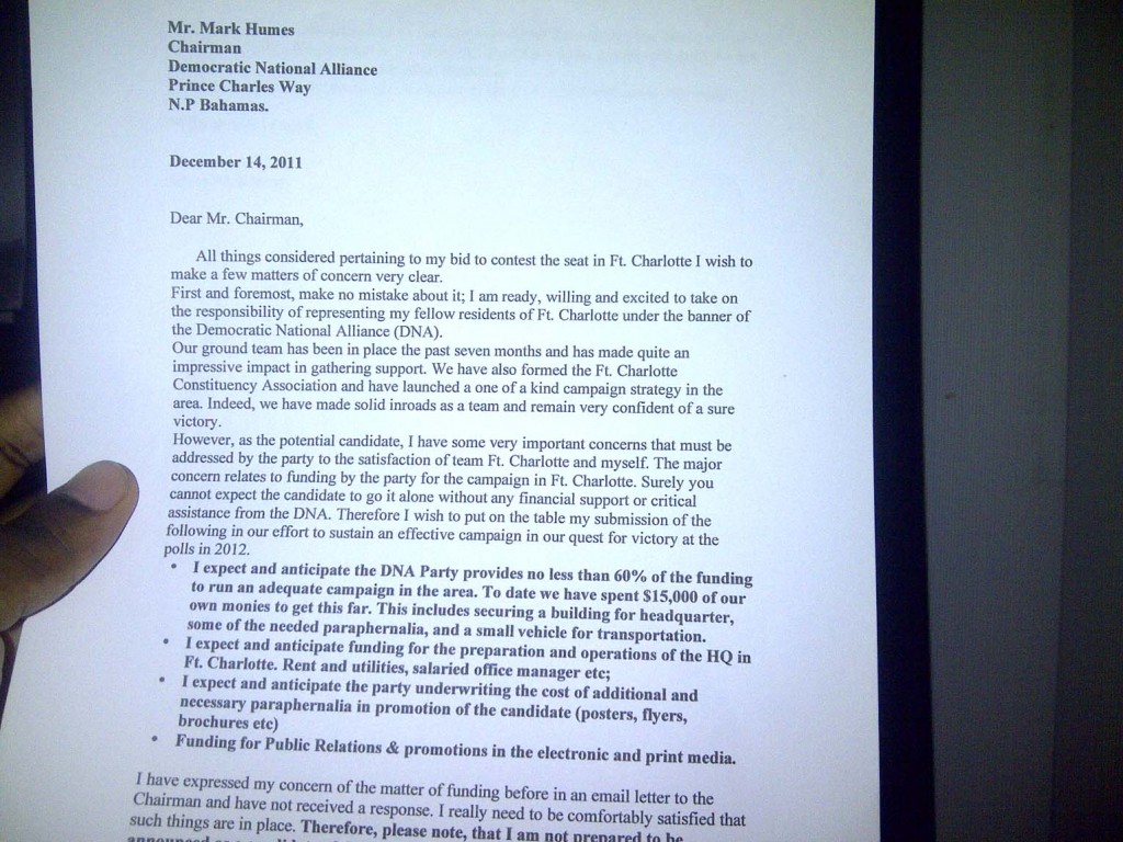 mckinney-letter letter to Mark Humes