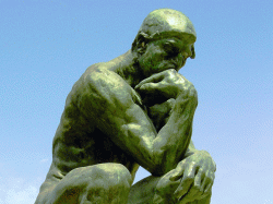 The Thinker by Rodin