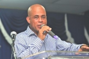 Michel Martelly Haitian president Michel Martelly