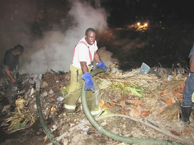 Blaze Breaks Out At Fox Hill Garbage Dump