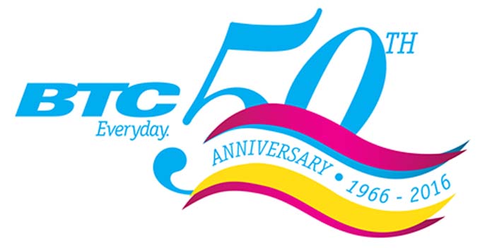 BTC Celebrates 50 years as #1 for communications in the Bahamas!