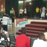 Contestants on Stage