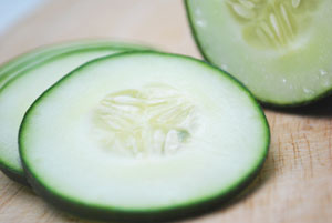 Delicious cucumbers
