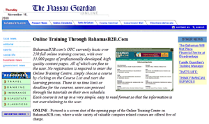 BahamasB2B Online Training Center