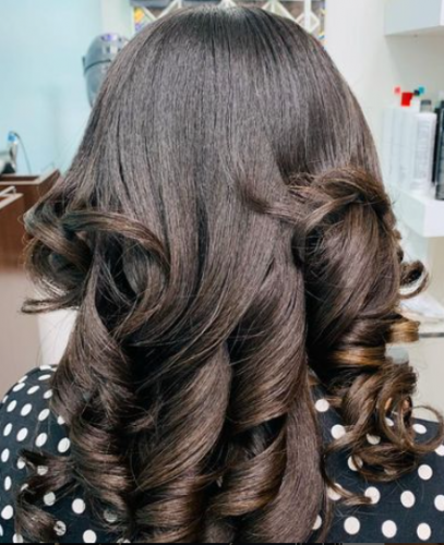 Curls by Bahamian Hair Stylist Nekita Lightbourne