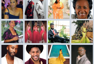 Collage of Bahamas Fashion Designers