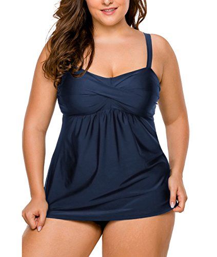 Navy swim dress