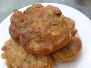 Bahamas Recipe: Chicken & Vegetable Fritters