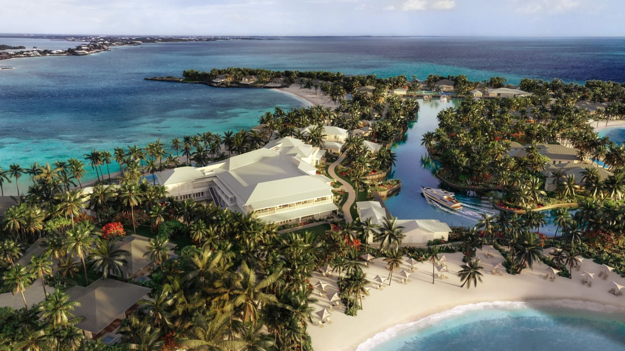 Bahamas Resort Is Selling a Four-House Compound With a Beach for $62 Million