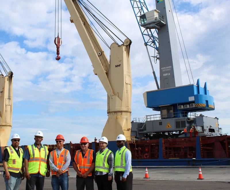 Bahamas Port Goes Electric with New Mobile Harbor Cranes